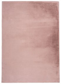 Dekorstudio Kožušinový koberec TOPIA - púdrovoružový Rozmer koberca: 120x170cm