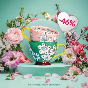 Šálka SALVA tyrkysová 886596 400 ml