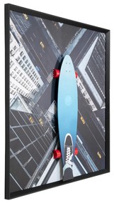Skyline Skater obraz viacfarebný 149x149 cm