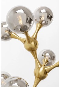 Atomic Balls stojacia lampa mosadzná 174 cm