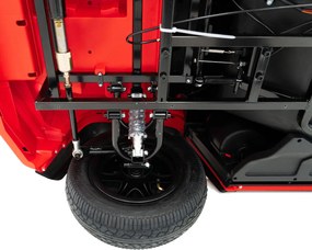 Ramiz Mercedes Benz MAYBACH G650 STRONG vozidlo Červená