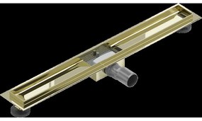 Mexen Flat teleso odtokového žľabu 70 cm, zlatá - 1515070