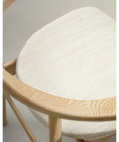 Béžová/v prírodnej farbe jedálenské stoličky Timons – Kave Home