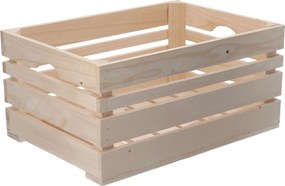 ČistéDrevo Drevená debnička 46x32x22 cm