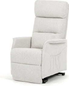 Polohovacie kreslo béžové, elektrické TV-L8960 CRM2