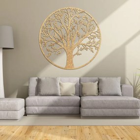 Moderený drevený strom života na stenu - elegantná farmárska dekorácia | SENTOP PR0217-akcia30