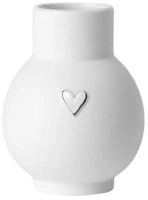 räder Porcelánová vázička Ball Silver 9 cm