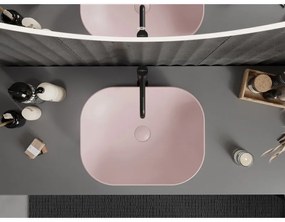 Mexen ROSA umývadlo, 50x40 cm, ružová, 21095044