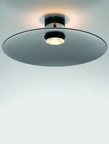 LED čierno-dymové moderné stropné svietidlo Polifemo 60