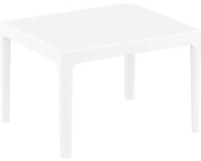 SKY S konferenčný záhradný stôl white