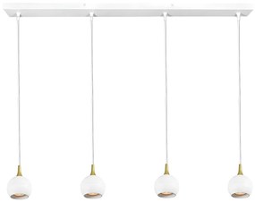Lucide 09434/04/31 - Luster na lanku FAVORI 4xGU10/5W/230V biela