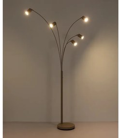 Globo 57910-5SSA - Stojacia lampa ROBBY 5xGU10/35W/230V