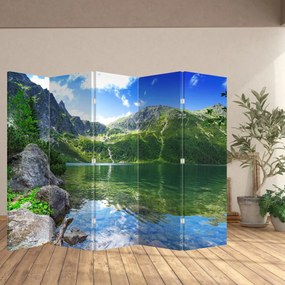 Paraván - Jazero v Tatrách (210x170 cm)
