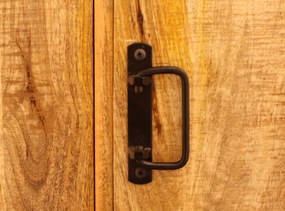furniture-nabytek.cz - Rustikálna komoda z mangového dreva 140x90x45