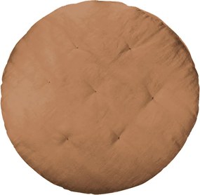 Detská ľanová podložka na hranie čokoládová