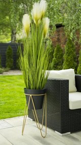 STOJAN NA KVETINÁČ TRIPOD 45X30X24 CM ZLATÁ