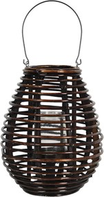 Prírodné závesná lampáš Eudo - Ø 29 * 35 cm