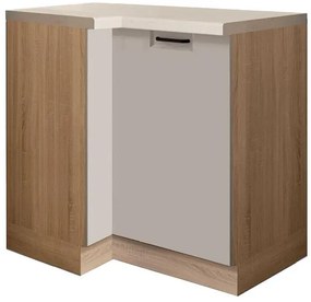 Skrinka do kuchyne Favorit 14d pravá dub Sonoma/Latte