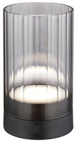 Globo 21012S -LED Von. stolná lampa PIXY LED/2W/3,7V 2700/4000/6500K IP44 šedá