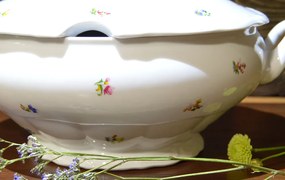 Ćmielóv obedová súprava  Maria Teresa kvietky 24-dielná