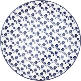 Tanier NAVIA granátový s kvetmi 875521
