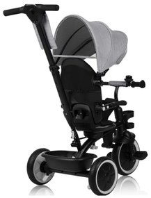 Lionelo - Detská trojkolka BERRY Sivý kameň