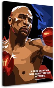 Gario Obraz na plátne Floyd Mayweather - Nikita Abakumov Rozmery: 40 x 60 cm