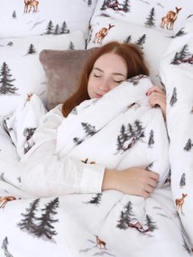 Francúzske obliečky mikroplyš Exclusive – Zimný les