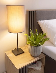 Nočný stolík Almo, dub estana/antracit