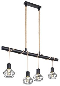 Globo 54017-4H - Luster na lanku PRISKA 4xE27/60W/230V