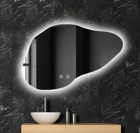 Rea Cloud B, LED kúpeľňové zrkadlo 100x70cm P11229, HOM-05502