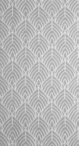 ZÁVES NA KRÚŽKOCH BLAIR 140X260 CM BIELA