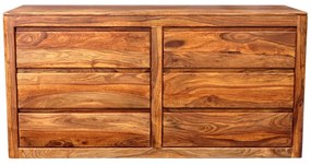 Komoda Tina 160x80x45 z indického masívu palisander Super natural