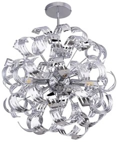 Globo 51505-4D - Luster na tyči LUGGO 4xE14/40W/230V