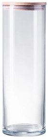 Sklenená nádoba s vekom 1,25 l -  Basic Kitchen - 593760