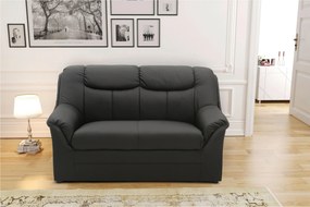 XXXLutz DVOJMIESTNA POHOVKA, textil, čierna MID.YOU - Sedačky - 001776007409