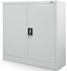 Kancelárska skriňa Beata kovová šedý