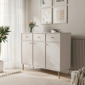 Moderná komoda RAY 125 cm béžová