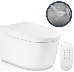 Wc s bidetom závesné GROHE Sensia alpská biela 36507SH0
