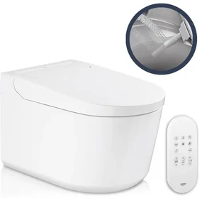 Wc s bidetom závesné GROHE Sensia alpská biela 36507SH0