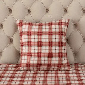 Obliečka na vankúš z mikrovlákna TARTAN HEART 45x45 cm, farebný