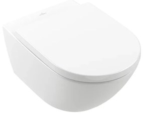 Villeroy & Boch Subway 3.0 - Combi Pack WC závesné TwistFlush + sedátko s poklopom SoftClosing, alpská biela 4670TS01