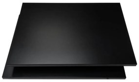 Čierne police pre modulárny policový systém 2 ks 32x22 cm Mistral Kubus - Hammel Furniture