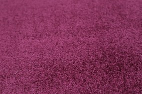 Vopi, Kusový koberec Eton fialový srdce, 100x120 srdce, fialová, kuchyňa