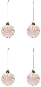 House Doctor Vianočná ozdoba Delic Rose – set 4 ks