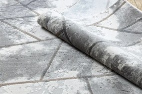 Koberec NOBLE 1518 67 geometrický - krém / sivý