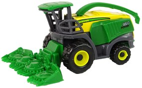 Lean Toys Malý zelený kombajn