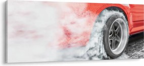 Obraz - Závodné auto (120x50 cm)