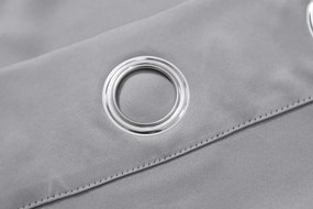 Svetlosivý záves OXFORD 140x270 cm Zavesenie: Riasiaca páska