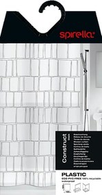 Sprchový záves 180x200 cm Construct – Spirella